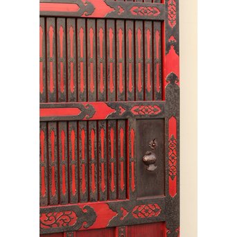 金沢升格子鉄尽くし波兎蔵戸　W341 