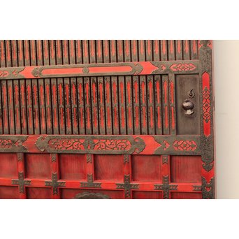 金沢升格子鉄尽くし波兎蔵戸　W341 