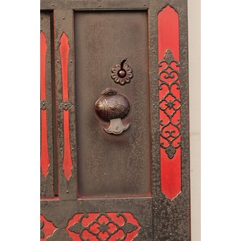 金沢升格子鉄尽くし波兎蔵戸　W341 