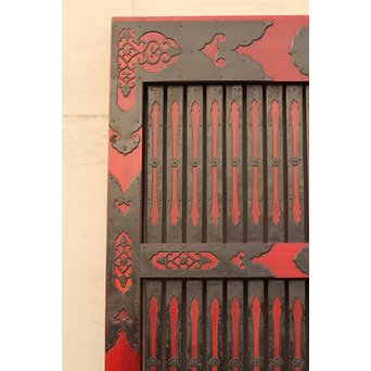 金沢升格子鉄尽くし波兎蔵戸　W341 