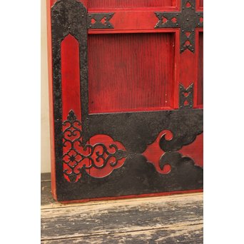 金沢升格子鉄尽くし波兎蔵戸　W341 