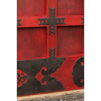 金沢升格子鉄尽くし波兎蔵戸　W341 