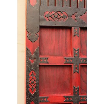 金沢升格子鉄尽くし波兎蔵戸　W341 