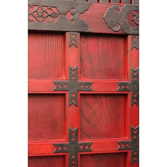 金沢升格子鉄尽くし波兎蔵戸　W341 