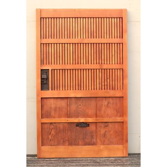 金沢升格子鉄尽くし波兎蔵戸　W341 