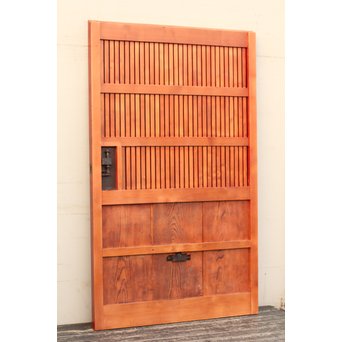 金沢升格子鉄尽くし波兎蔵戸　W341 