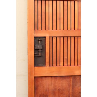 金沢升格子鉄尽くし波兎蔵戸　W341 