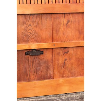 金沢升格子鉄尽くし波兎蔵戸　W341 