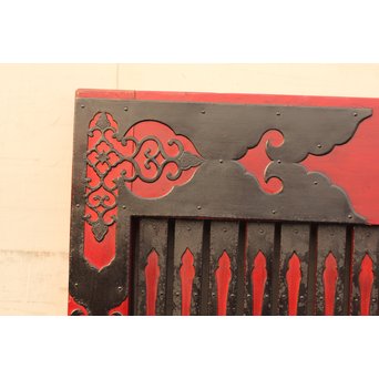 金沢升格子鉄尽くし波兎蔵戸　W341 