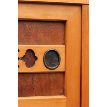 極上6尺/１間白木水屋箪笥　M52 