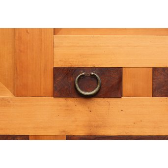 極上6尺/１間白木水屋箪笥　M52 