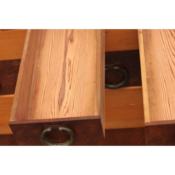 極上6尺/１間白木水屋箪笥　M52 