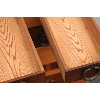 極上6尺/１間白木水屋箪笥　M52 