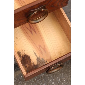 極上6尺/１間白木水屋箪笥　M52 