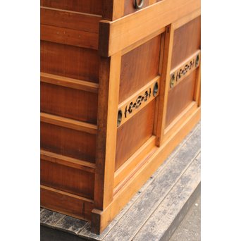 極上6尺/１間白木水屋箪笥　M52 