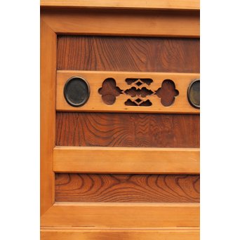 極上6尺/１間白木水屋箪笥　M52 