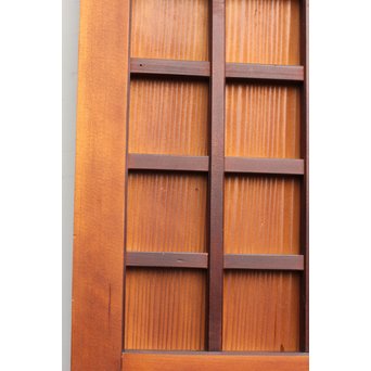 特大ダイヤ緑ガラス建具　2枚1組　GD681 