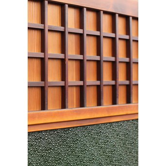 特大ダイヤ緑ガラス建具　2枚1組　GD681 