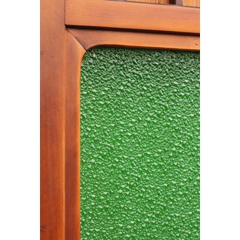 特大ダイヤ緑ガラス建具　2枚1組　GD681 
