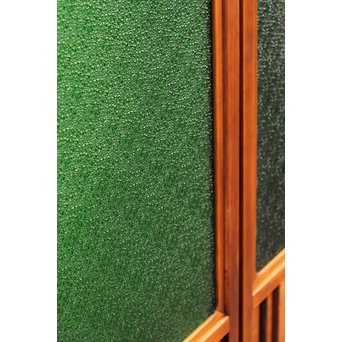 特大ダイヤ緑ガラス建具　2枚1組　GD681 