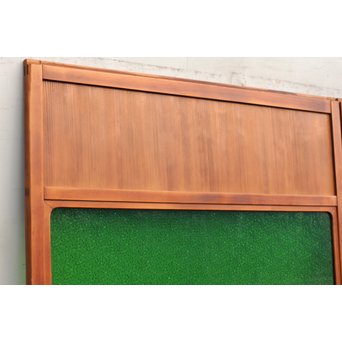 特大ダイヤ緑ガラス建具　2枚1組　GD681 