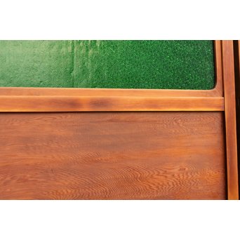 特大ダイヤ緑ガラス建具　2枚1組　GD681 