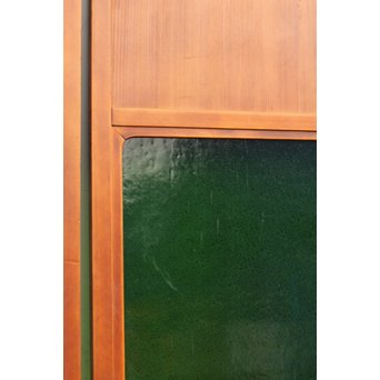 特大ダイヤ緑ガラス建具　2枚1組　GD681 
