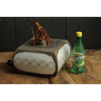 ワケあり七宝紋R硝子の珍照明　A1243 