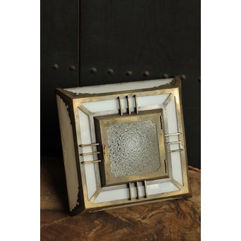 ワケあり七宝紋R硝子の珍照明　A1243 