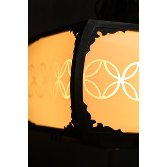 ワケあり七宝紋R硝子の珍照明　A1243 