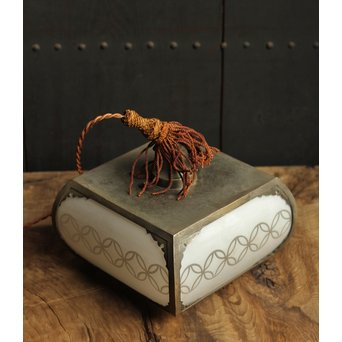 ワケあり七宝紋R硝子の珍照明　A1243 