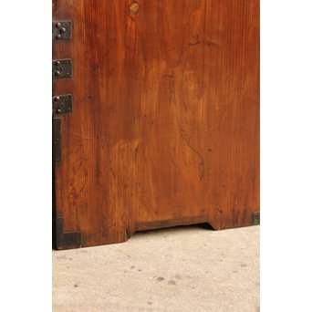 希少米沢桜丸枕箪笥　I222 