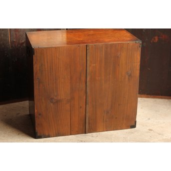 希少米沢桜丸枕箪笥　I222 