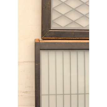 唐塗爛書院欄間5枚1組　R1354 