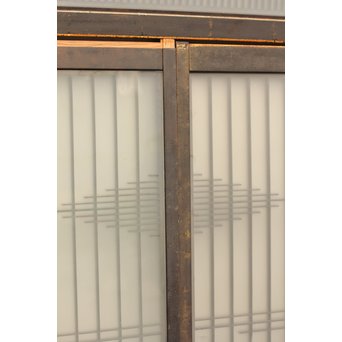 唐塗爛書院欄間5枚1組　R1354 