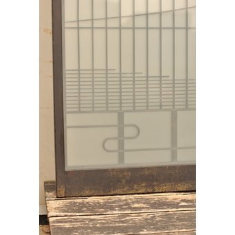 唐塗爛書院欄間5枚1組　R1354 