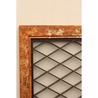 唐塗爛書院欄間5枚1組　R1354 