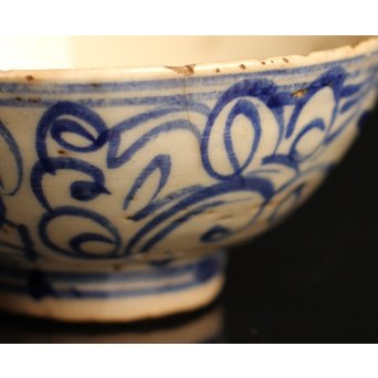 雨漏景色の茶碗　K39 