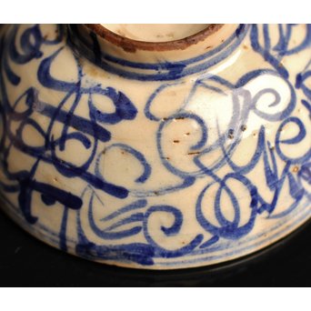 雨漏景色の茶碗　K39 