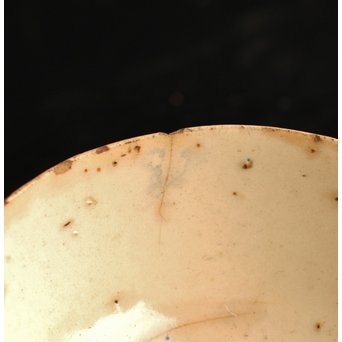 雨漏景色の茶碗　K39 