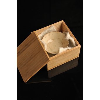 雨漏景色の茶碗　K39 