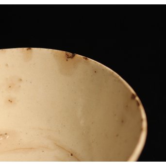 雨漏景色の茶碗　K39 