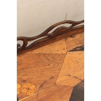 寄木細工飾り棚　G243 