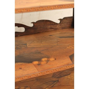 寄木細工飾り棚　G243 