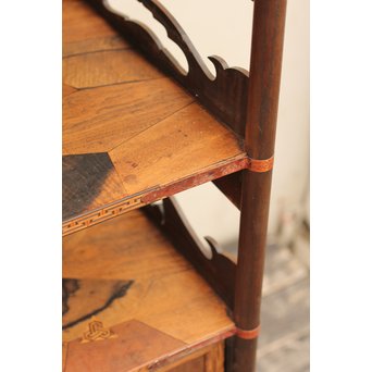 寄木細工飾り棚　G243 