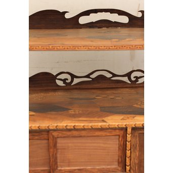 寄木細工飾り棚　G243 