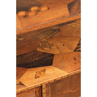 寄木細工飾り棚　G243 