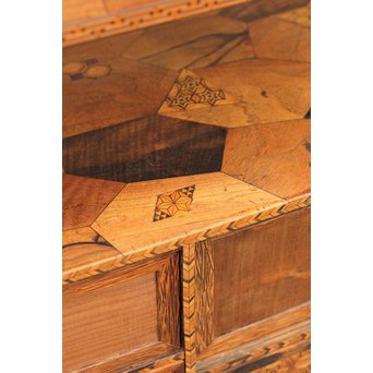 寄木細工飾り棚　G243 