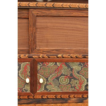 寄木細工飾り棚　G243 