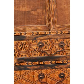 寄木細工飾り棚　G243 